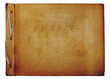 Illustration: Vintage photoalbum for photos on white isolated background Vintage photoalbum for photos on white isolated background