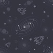 space seamless pattern