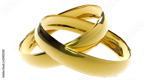 Illustration: wedding rings wedding rings