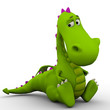dino baby dragon so sad
