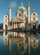 Reflets sur Karlsplatz