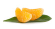 Mandarin citrus fruit slices Mandarin citrus fruit slices