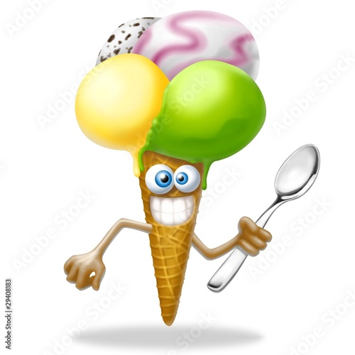 Illustration: gelato allegro gelato allegro