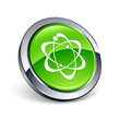 icône bouton internet atome univers