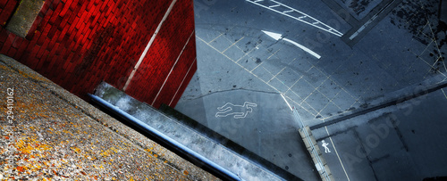 Photo: Crime scene Crime scene