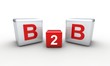 B2B white