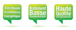 BATIMENT BASSE CONSOMMATION - THPE  BBC HQE