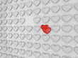 Two hearts together r, angle