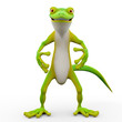 gecko cartoon come here