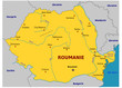 Carte de Roumanie