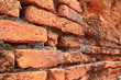 Old brick wall of historic building Old brick wall of historic building