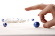Networking Netzwerk Stein des Anstosses