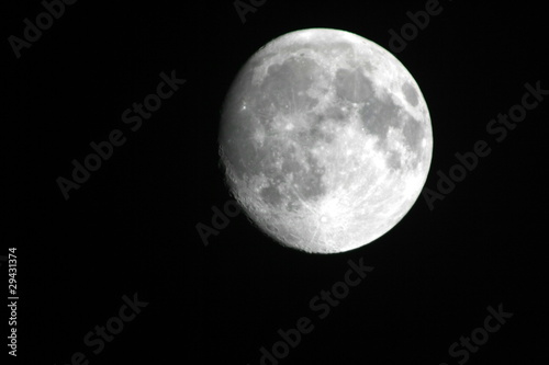 Photo: zunehmender mond bei nacht zunehmender mond bei nacht