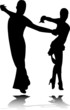 dance silhouette 3 - vector dance silhouette 3 - vector