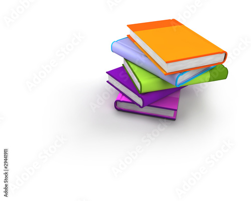 Illustration: PILE DE LIVRES ORANGE PILE DE LIVRES ORANGE