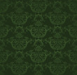 Dark green floral wallpaper Dark green floral wallpaper