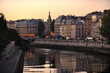Seine embankment, Paris, France Seine embankment, Paris, France