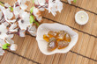 bath salts in spa setting