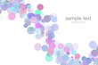 Abstract circle background