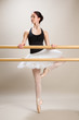 ballerina alla sbarra