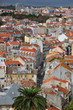 Panorama sur les toits de Lisbonne depuis l'Alfama Panorama sur les toits de Lisbonne depuis l'Alfama