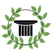 icon with greek symbols