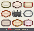 Retro Grunge Labels Retro Grunge Labels