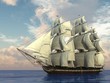 ship in the ocean