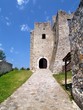Entrance to The Strecno Castle Entrance to The Strecno Castle