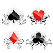 decorative card symbols decorative card symbols