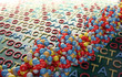 DNA sequencing concept illustration