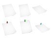 Paper and push pins