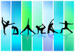 6 x  Gymnastisch