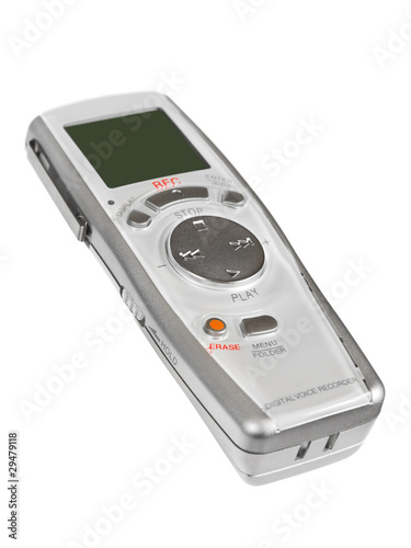 Photo: Pocket digital dictaphone Pocket digital dictaphone