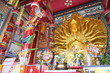 Golden Kuan in chinese style pavilion, Thailand.