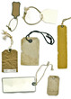 vintage papier schilder