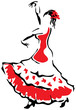 Flamenco dancer.