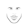 Man face