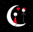 love on moon