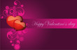 Happy Valentine's day postcard