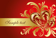 Happy Valentine's day postcard