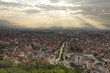 Prizren in Kosovo at sunset