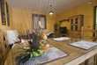 Foto: Centro floral en la mesa del salón. Centro floral en la mesa del salón.