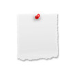 Notizzettel mit Pin