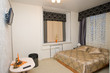 Hotel accommodation with a double bed