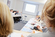 Women at business seminar.