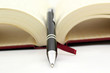 pen and notebook