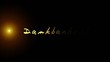 Text mit Licht - Dankbarkeit