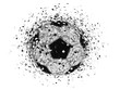 soccer ball exploding