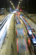 Evening road rush